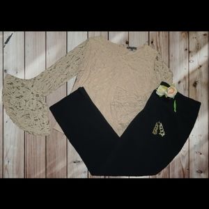 Slack and dress shirt